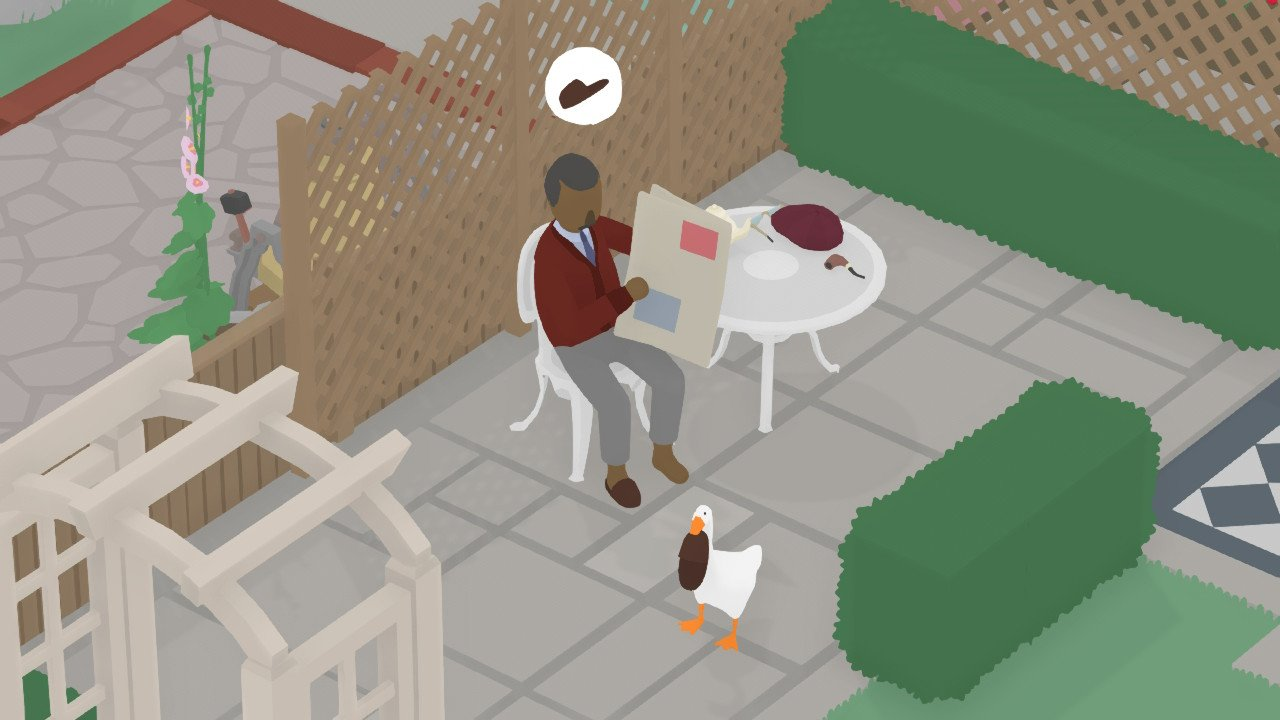 Illustration for article titled With its final puzzle, Untitled Goose Game becomes a masterpiece of the stealth genre